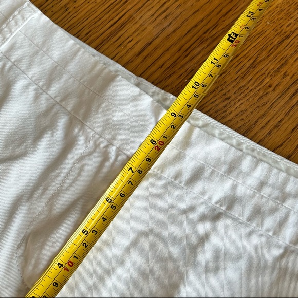 ⭐️ J Crew White Chino 6” Inseam Short Size 10 - Picture 5 of 12